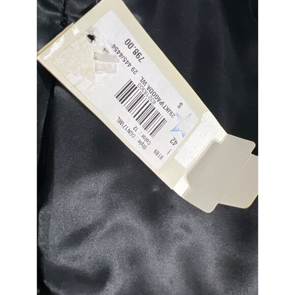 Emporio Armani Authentic Vintage Women's 8 Black Tuxedo Jacket - Picture 10 of 12